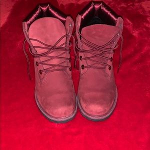 Burgundy timberlands